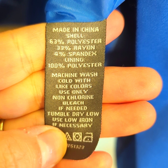 Vince Camuto 18X Bold Blue Blazer - Picture 5 of 5